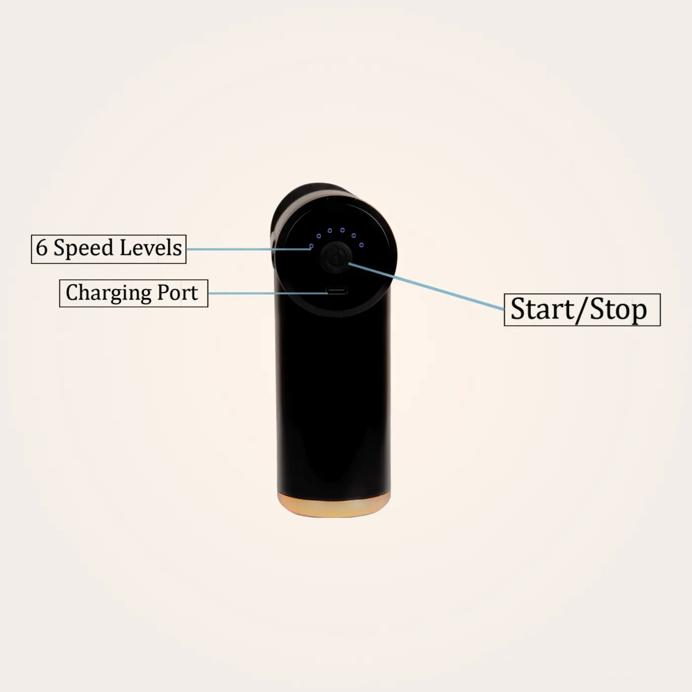 iCare Mini Percussion Muscle Massager - imagine 4