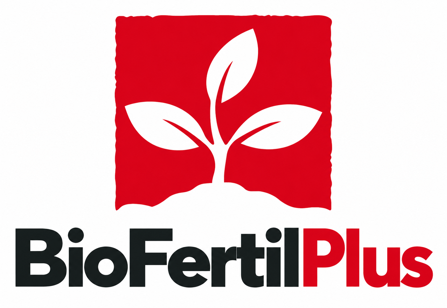 Logo BioFertilPlus cu plantă stilizată