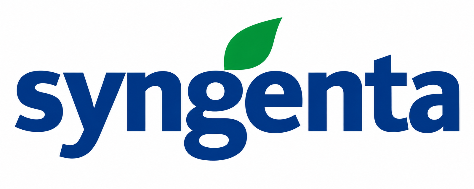 Logo Syngenta cu frunză verde