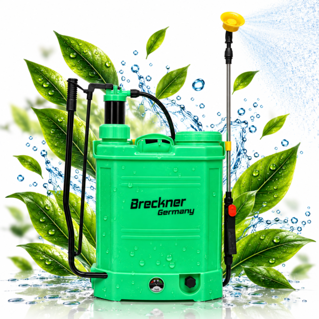 Pompă manuală și electrică 16L 12V 8Ah